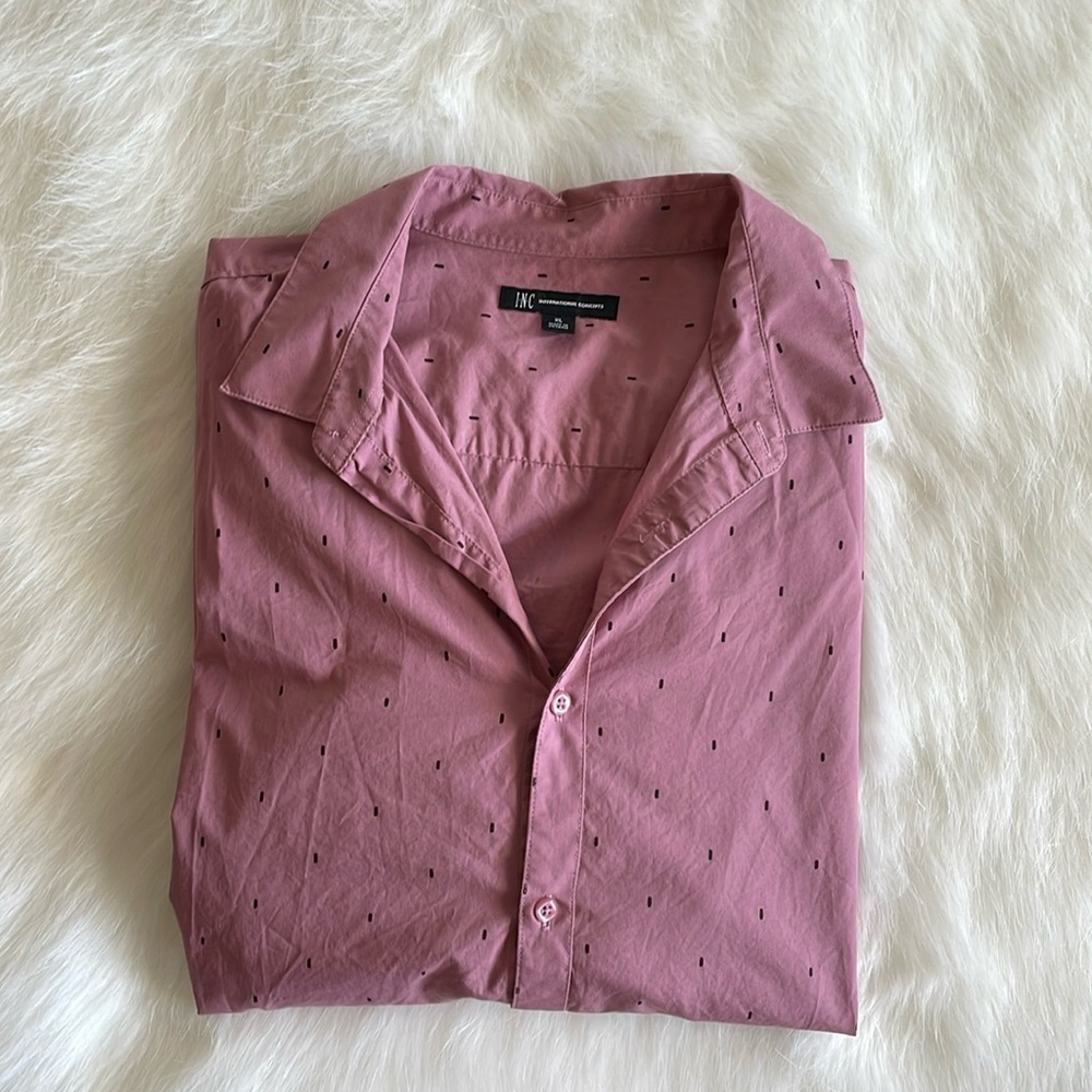 {Inc} Long Sleeve Button Down Shirt